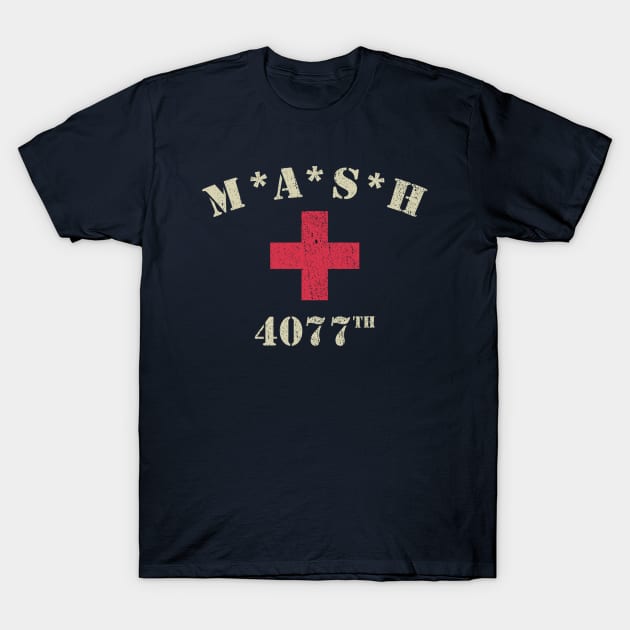 M*A*S*H 4077th, Retro T-Shirt by anwara